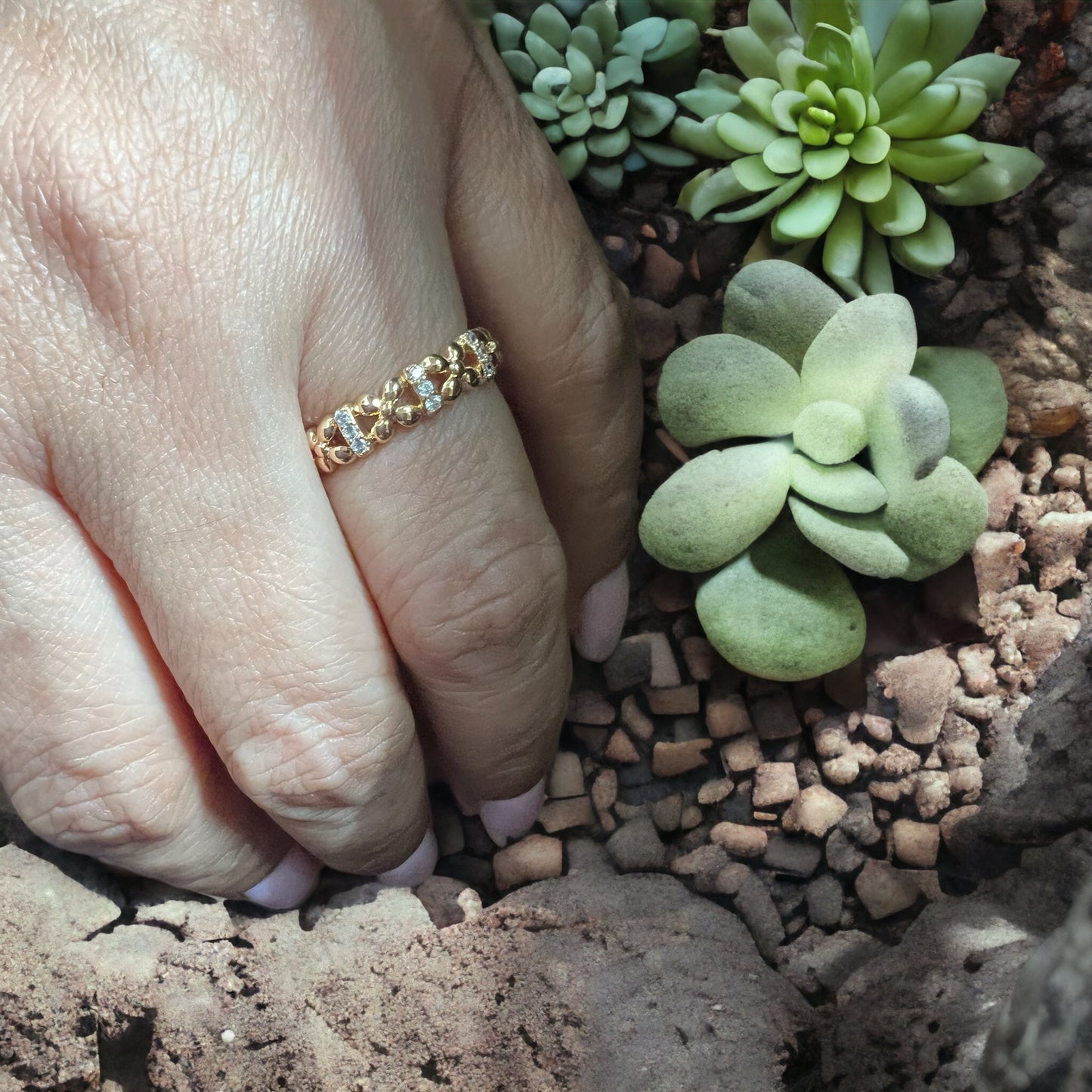 Small Flowers Dainty Bands