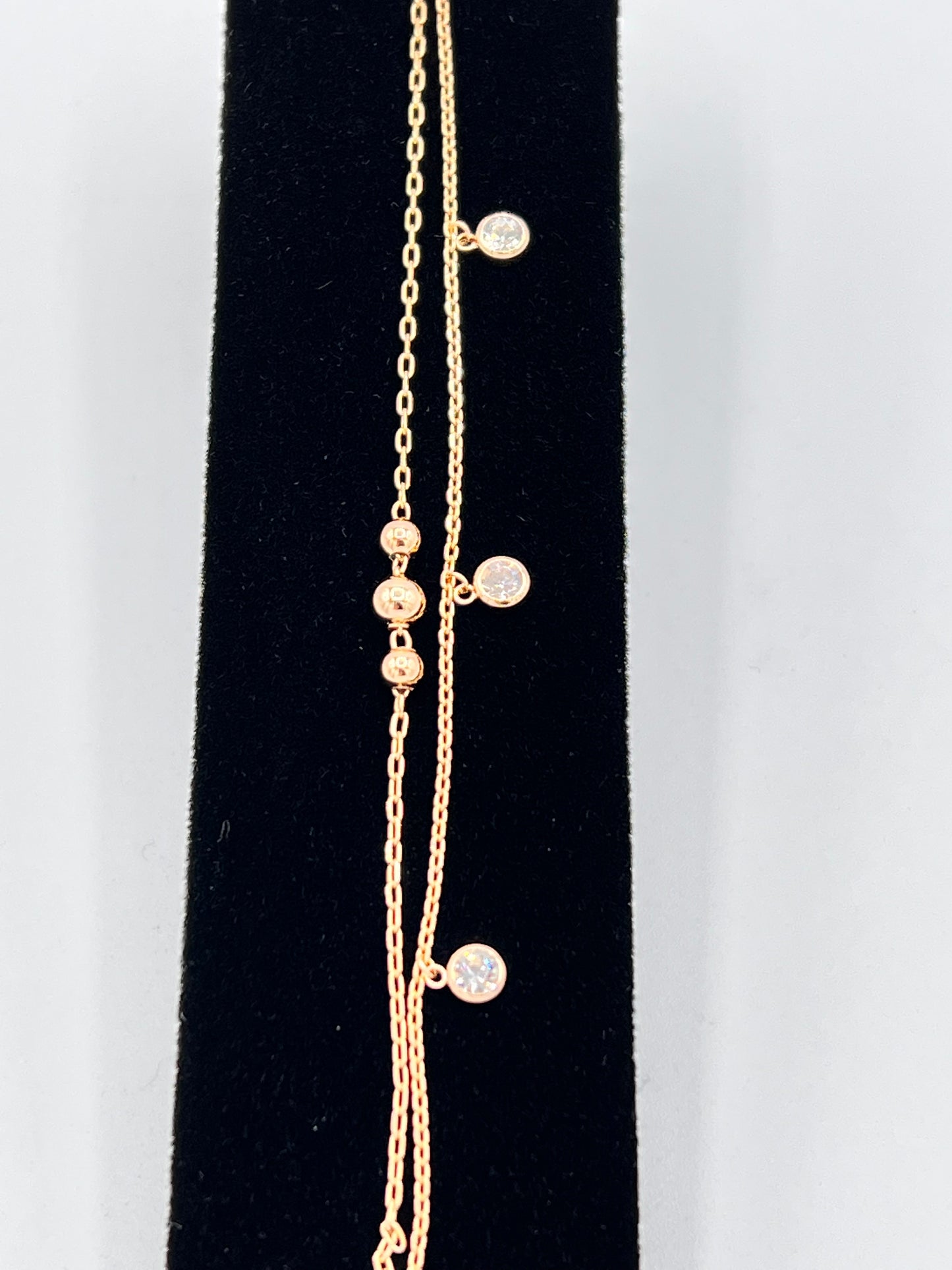 Delicate Double Chain Gold-Plated Bracelet - A Touch of Elegance for Every Occasion