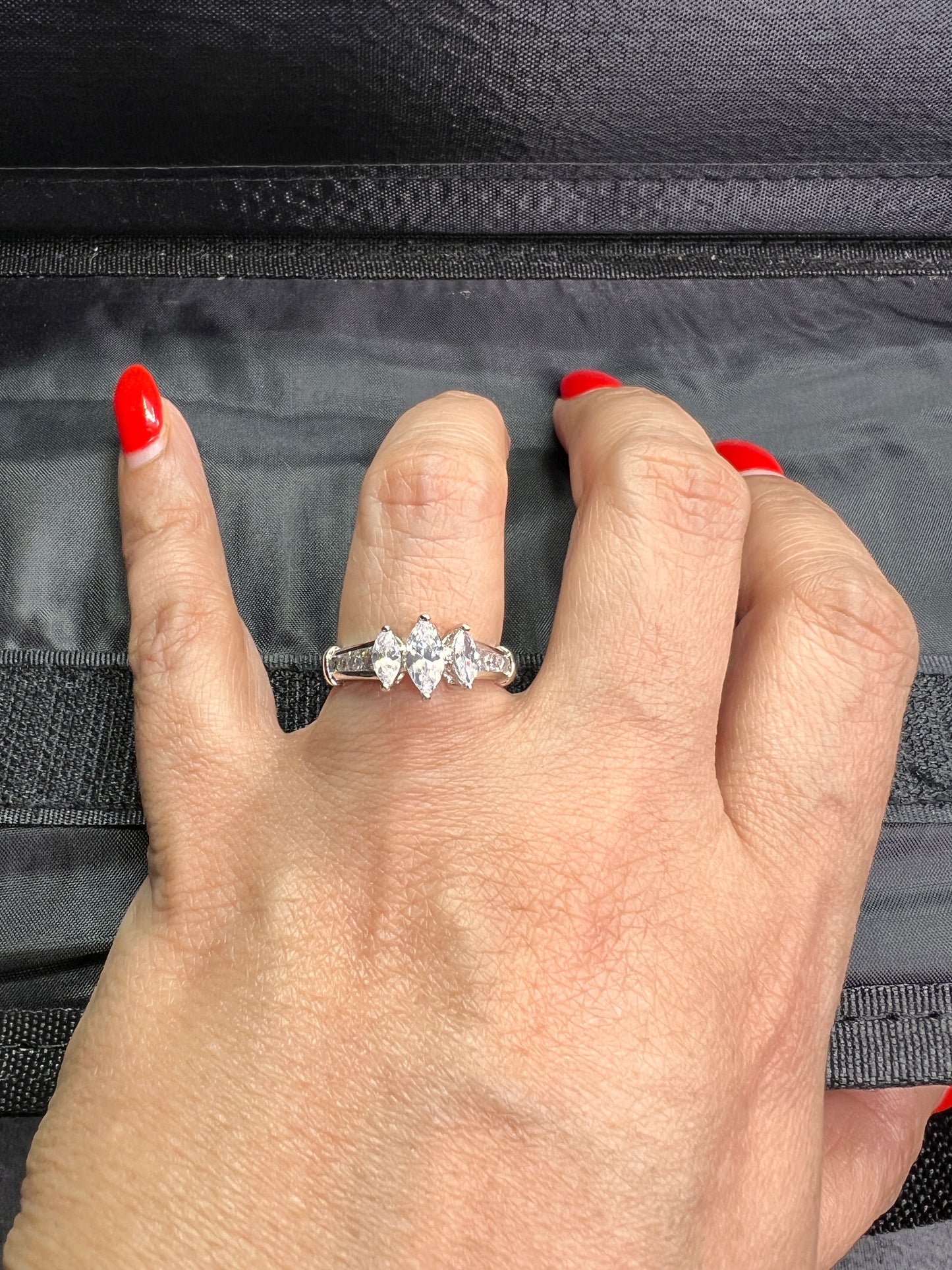 Twin Set Silver Color Rhodium Plated Ring