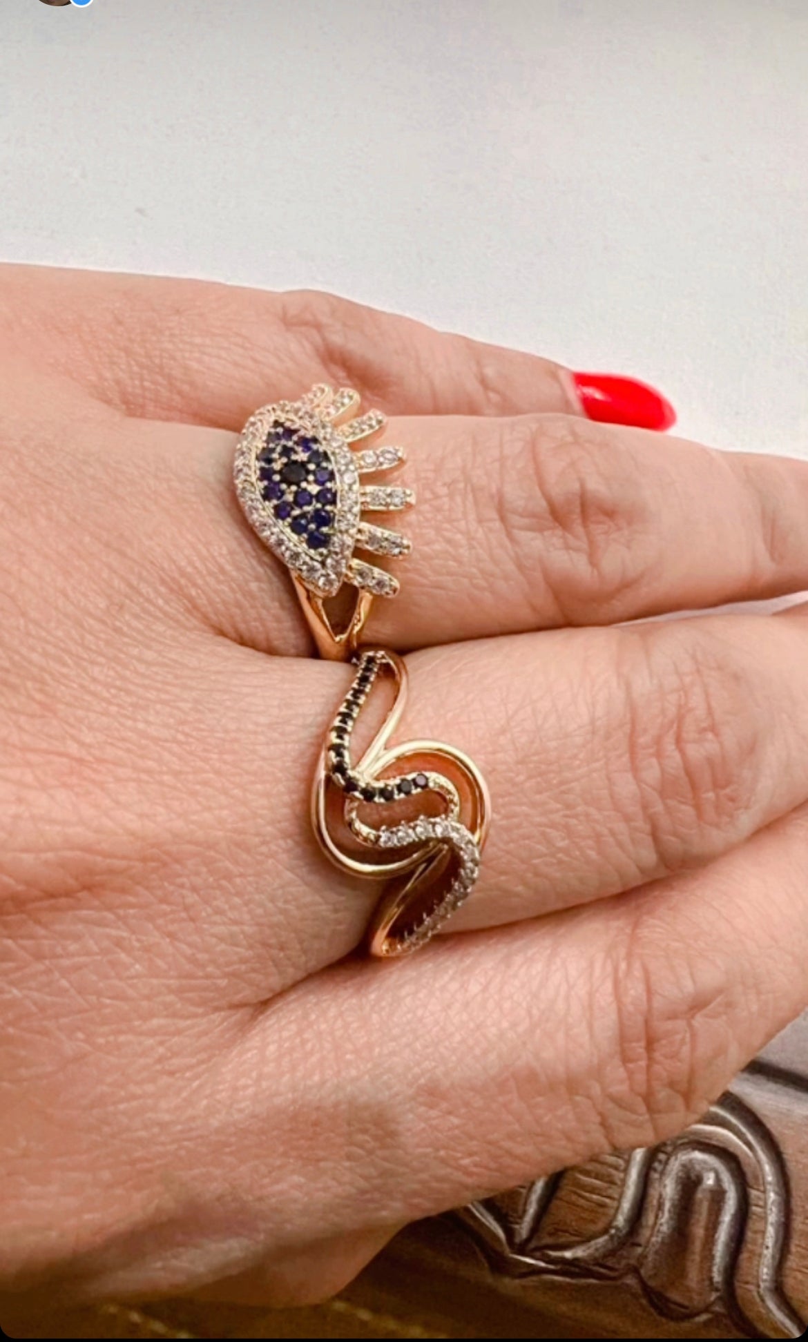Asel: Exquisite 18K Gold-Plated Ring – Timeless Elegance and Sophistication for Every Occasion
