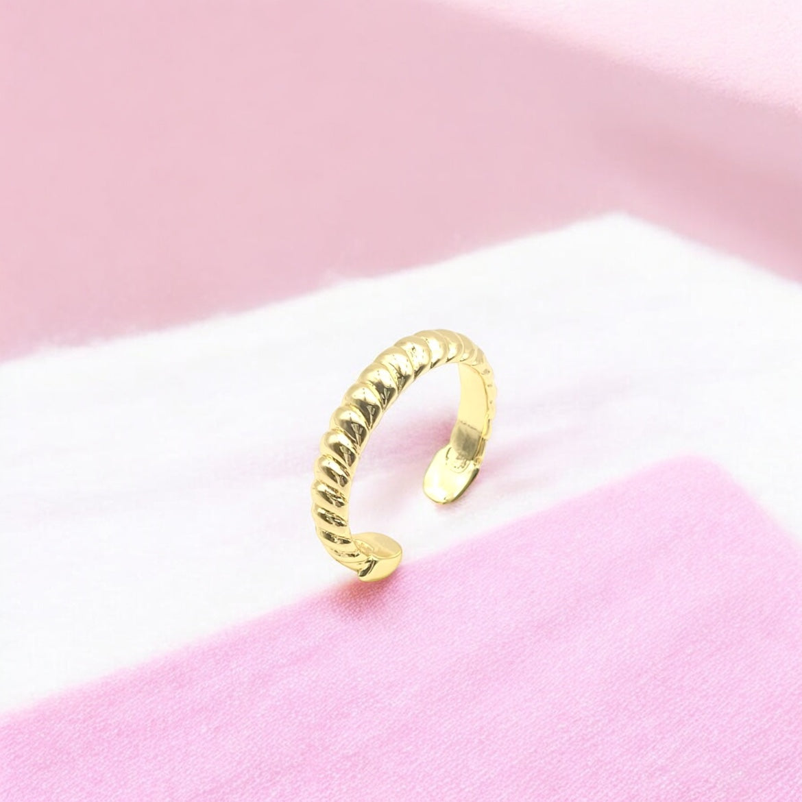 Dainty Plain Gold Band