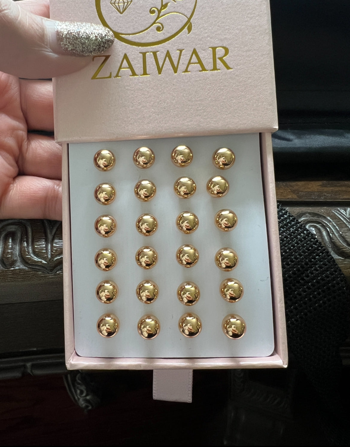 Free One Pair 18k Gold plated Studs with order 50 to 99.99