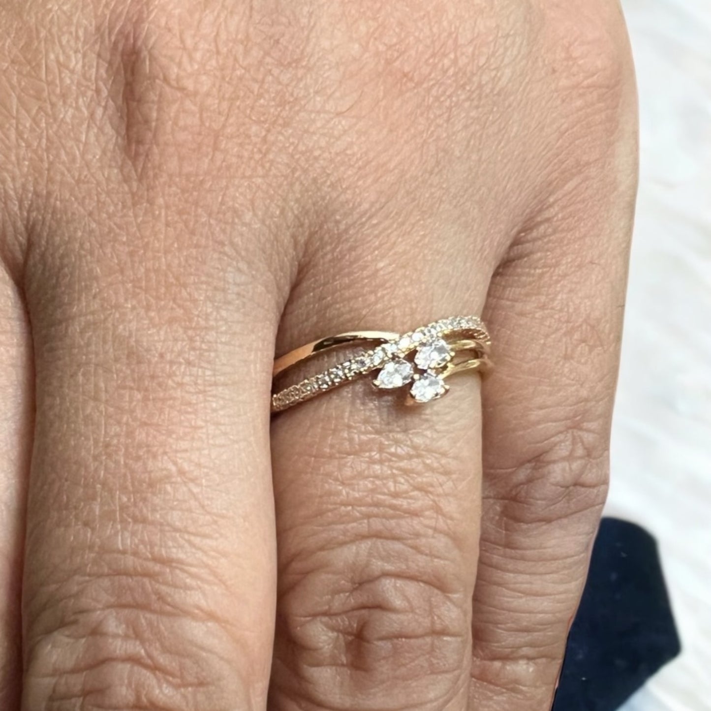 Sexy Dainty Band 18k Gold Plated #065