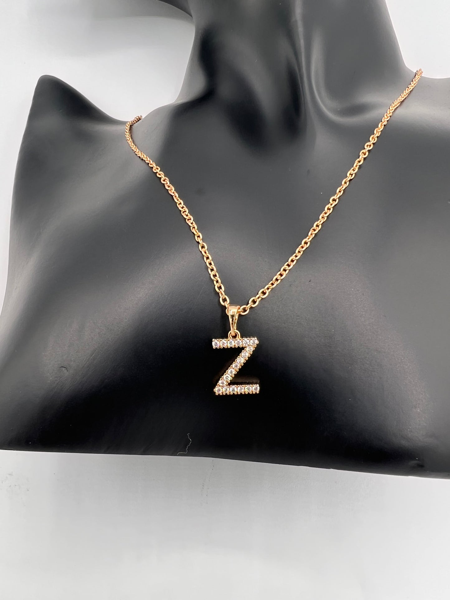 Personalized Elegance: Gold Plated Initial Pendant Necklace - Elevate Your Style with Customized and Timeless Jewelry
