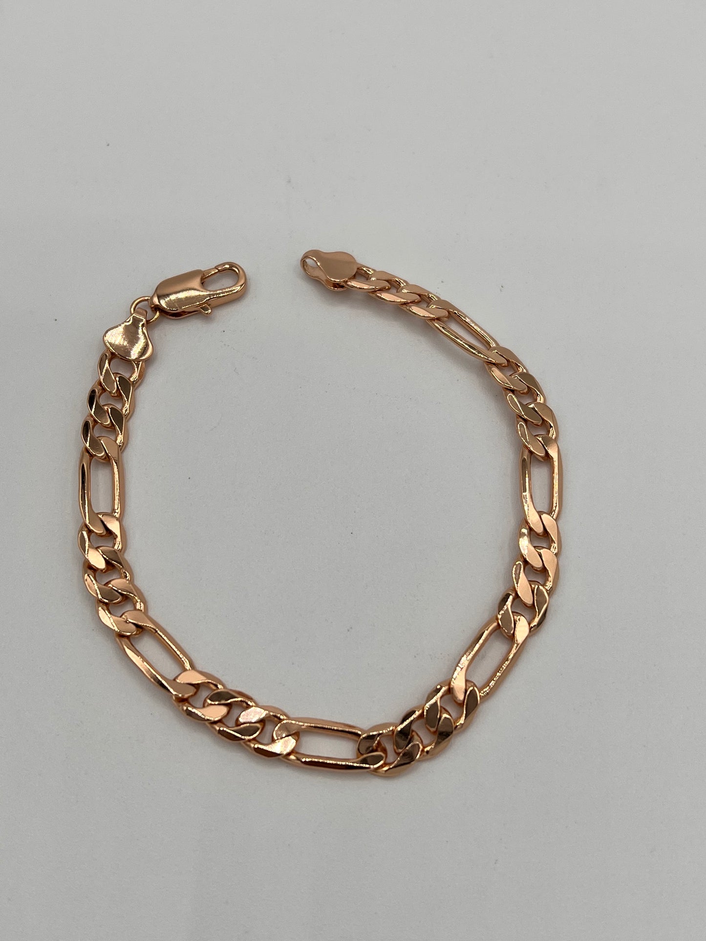 Link Chain Gold Plated Bracelet For Women