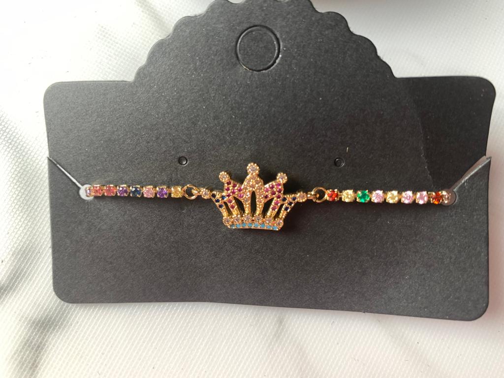 Princes Crown Adjustable Bracelets Bracelets