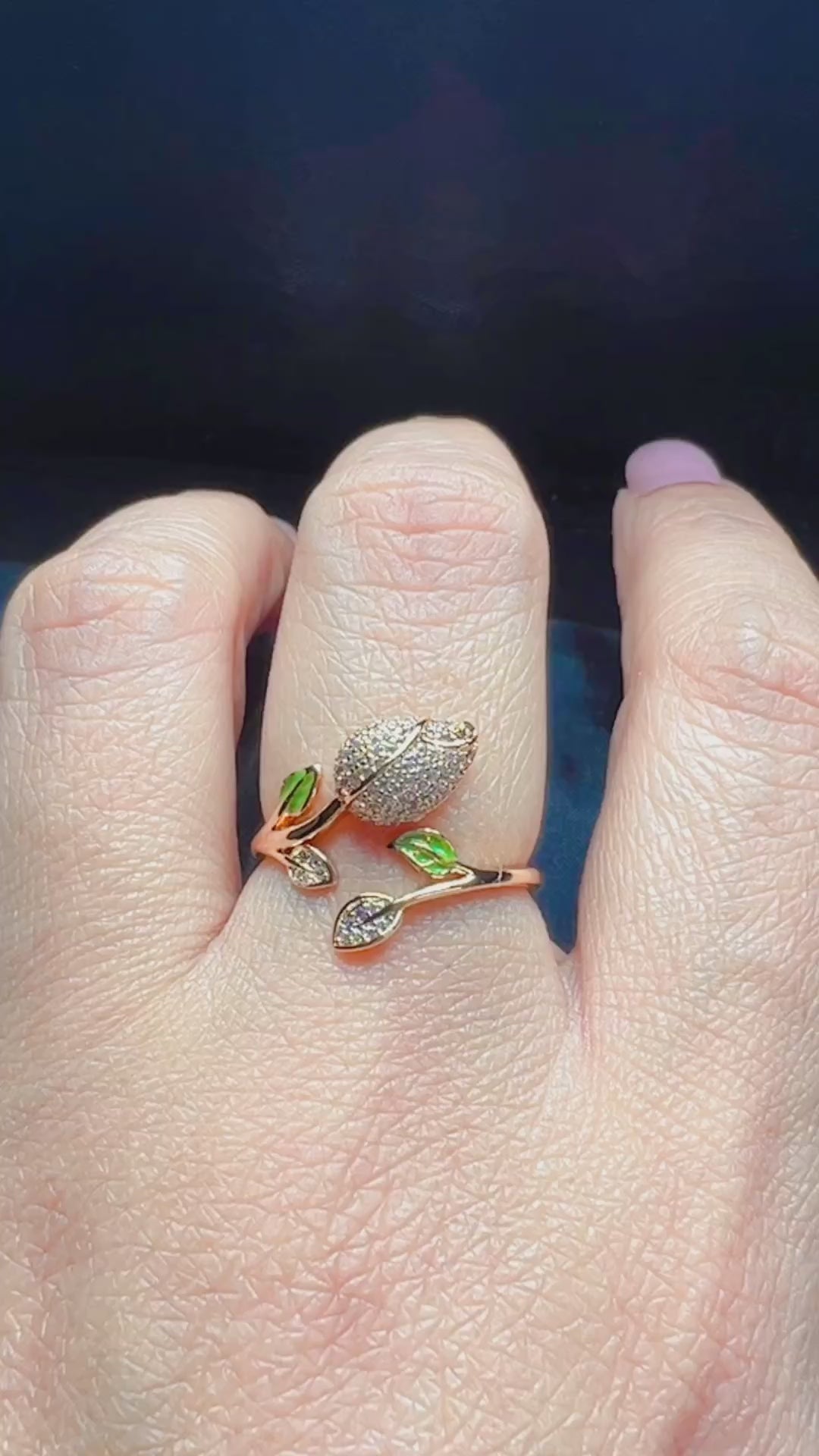 autumn design ring 