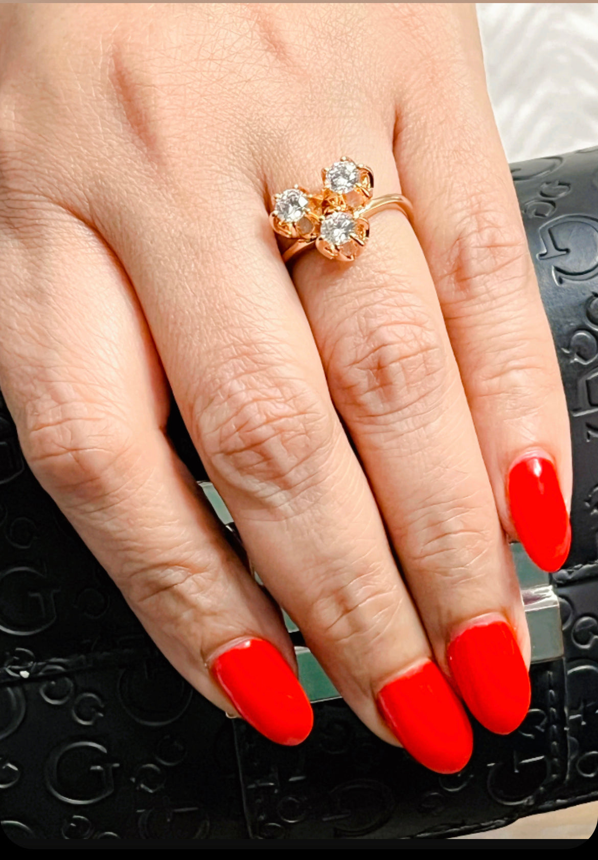 Lily 18k Gold Plated Ring