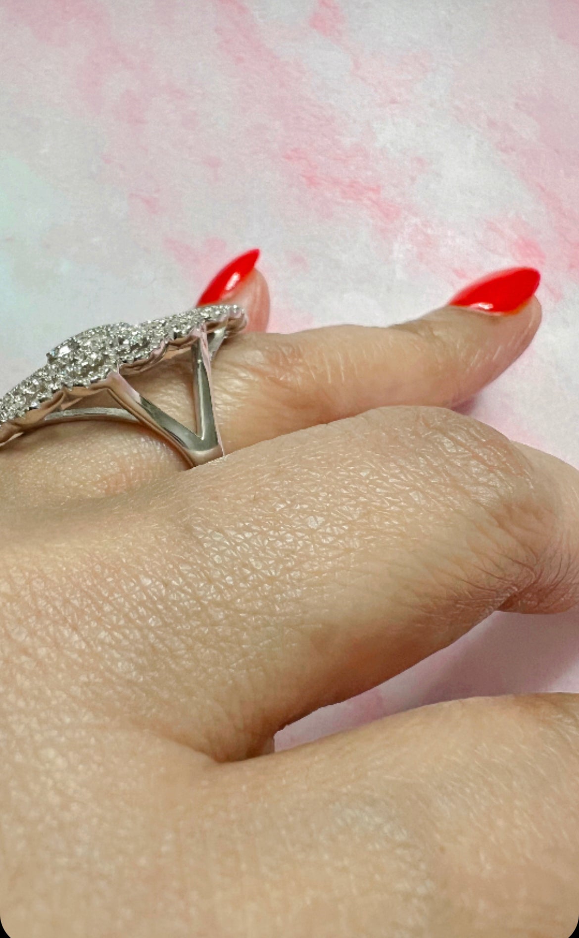Basma: Striking 925 Sterling Silver Statement Ring – Bold Elegance for Unforgettable Style