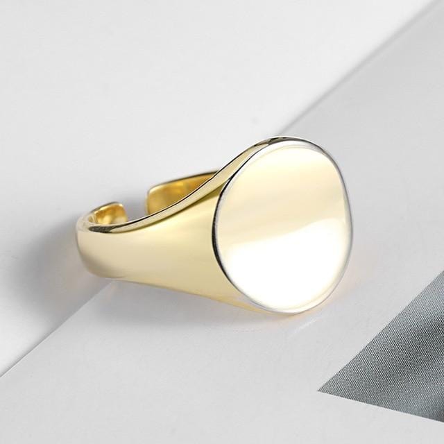 Dainty  Round Circle Rings In Gold And Silver